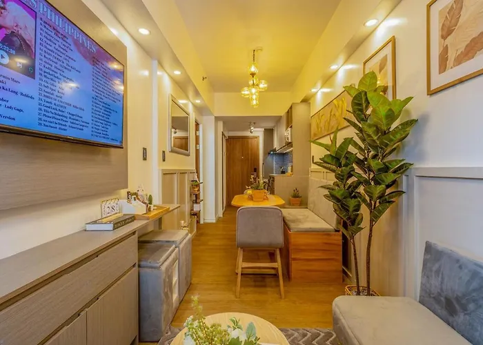 Stylish Luxe 1 Bedroom Near Naia - Free High Speed Wifi * Manila